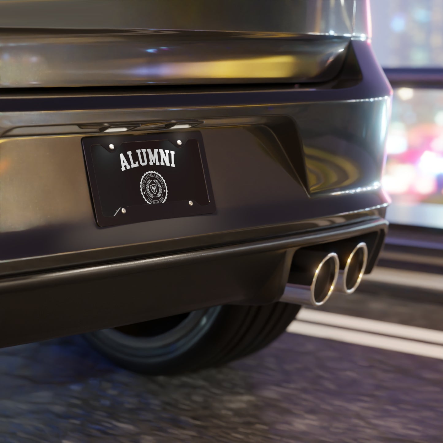 PFU Alumni License Plate